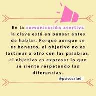 comunicación asertiva
