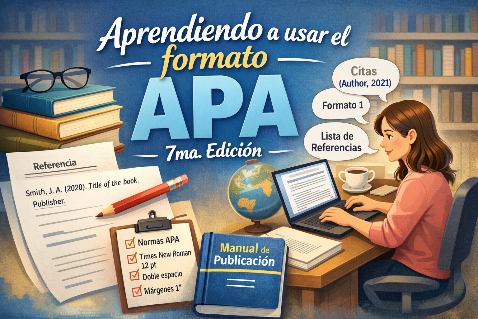 Aprendiendo a usar el formato APA 7ma. Edición