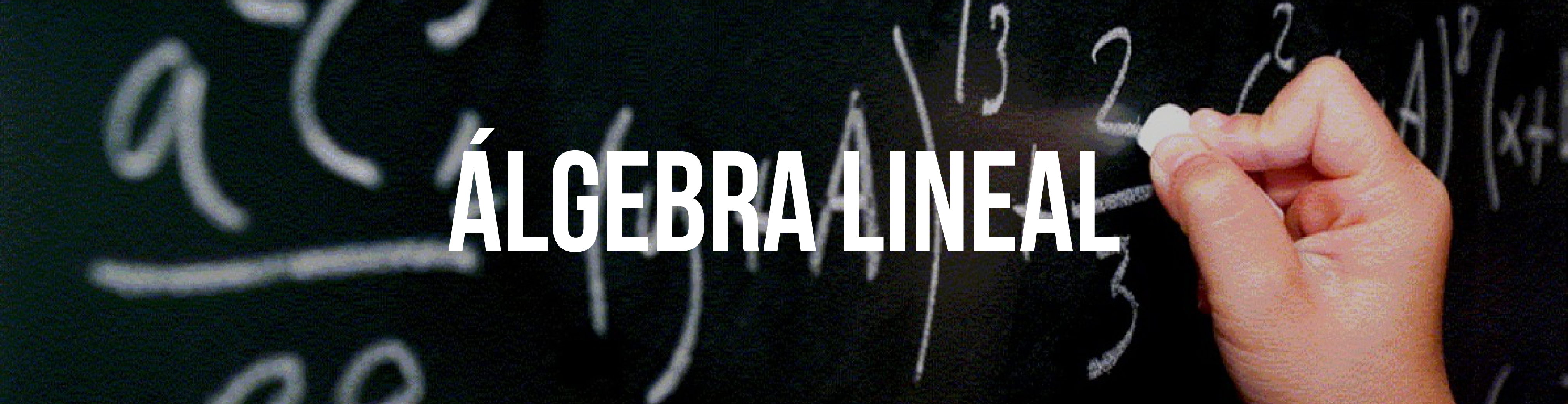 Álgebra Lineal